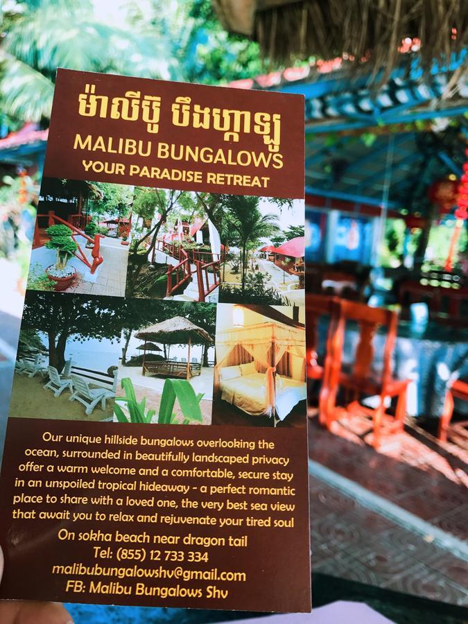 Malibu Bungalows Sihanoukville Exterior photo